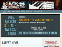 Tablet Screenshot of musiccouncil.org